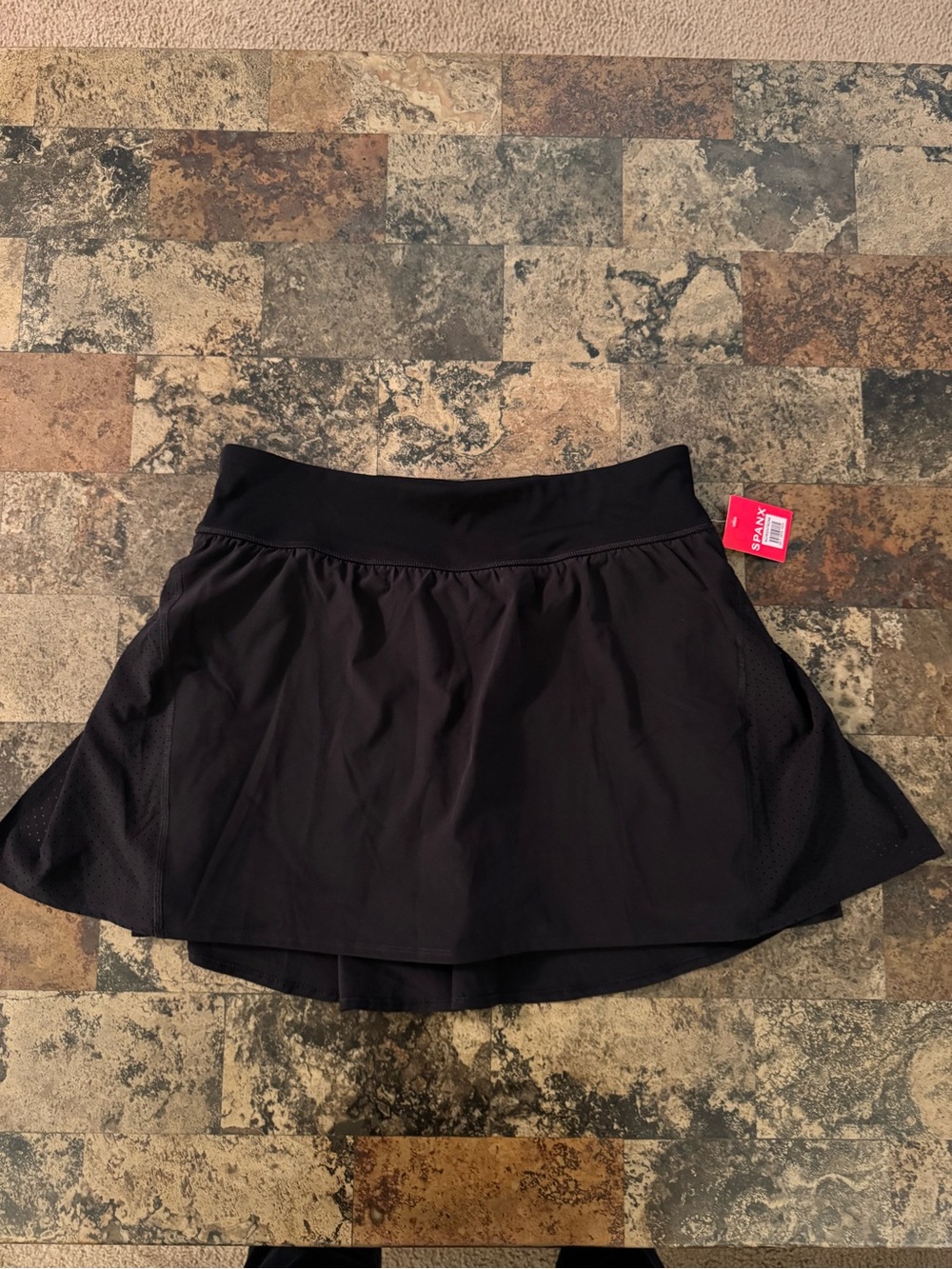 Spanx NWT Get Moving Skort 14" Black size XL - Picture 5 of 10